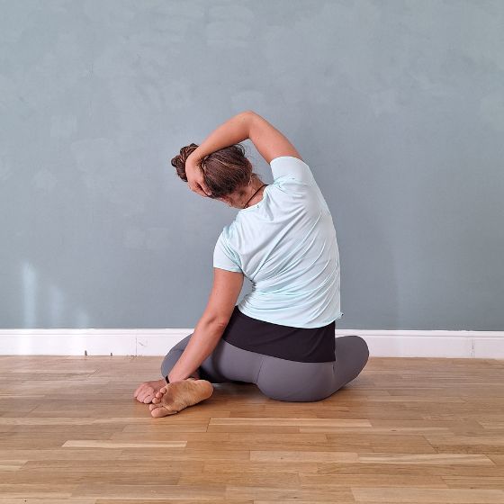 Esercizio del metodo Feldenkrais